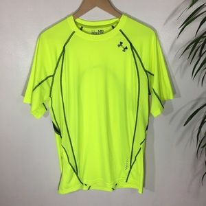 Under Armour men’s neon yellow top